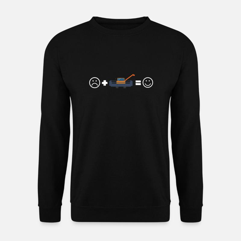 Farming Combine Harvester Driver Agriculture - Unisex Sweatshirt - black