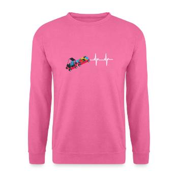 Baggage Handler Airfield Airport Worker - Unisex Sweatshirt - pink - Front