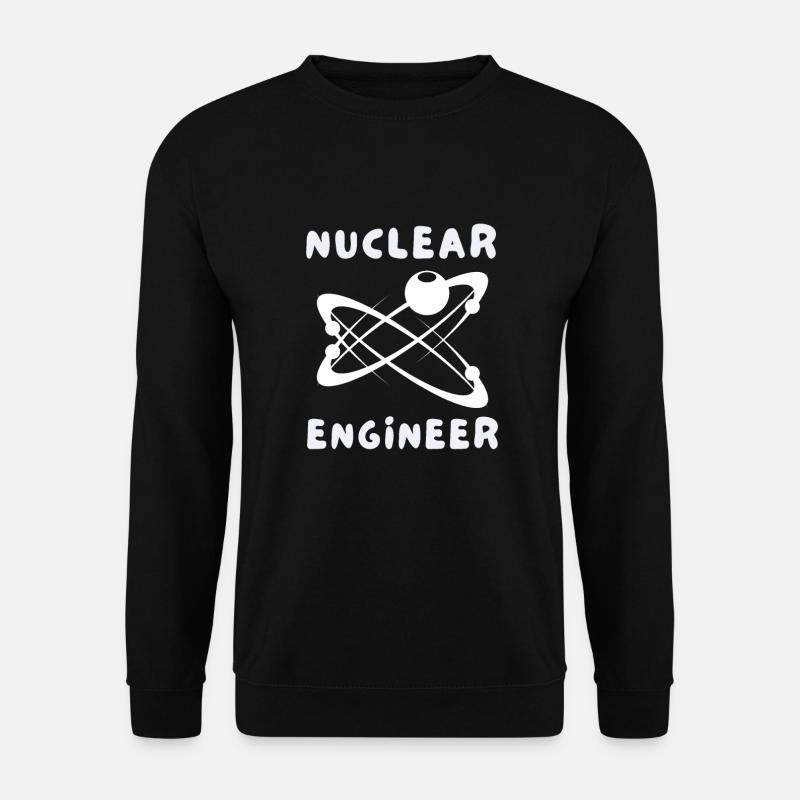 Uranium Fission Nuclear Engineering Theme - Unisex Pullover - Schwarz