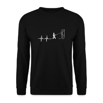 Window Cleaner Services Car Window Cleaning Window - Unisex Pullover - Schwarz - Vorne - Alina (178cm) & Michal (187cm)