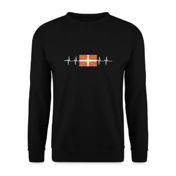 Euskal Presoak Euskal Herria Basque Country - Unisex Pullover - Schwarz - Vorne - Alina (178cm) & Michal (187cm)