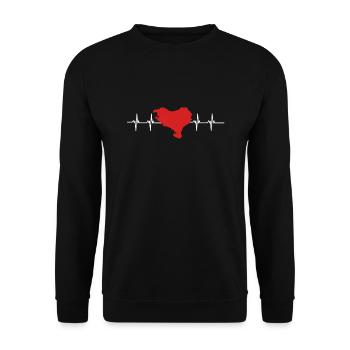 Euskal Presoak Euskal Herria Basque Country - Unisex Pullover - Schwarz - Vorne - Alina (178cm) & Michal (187cm)
