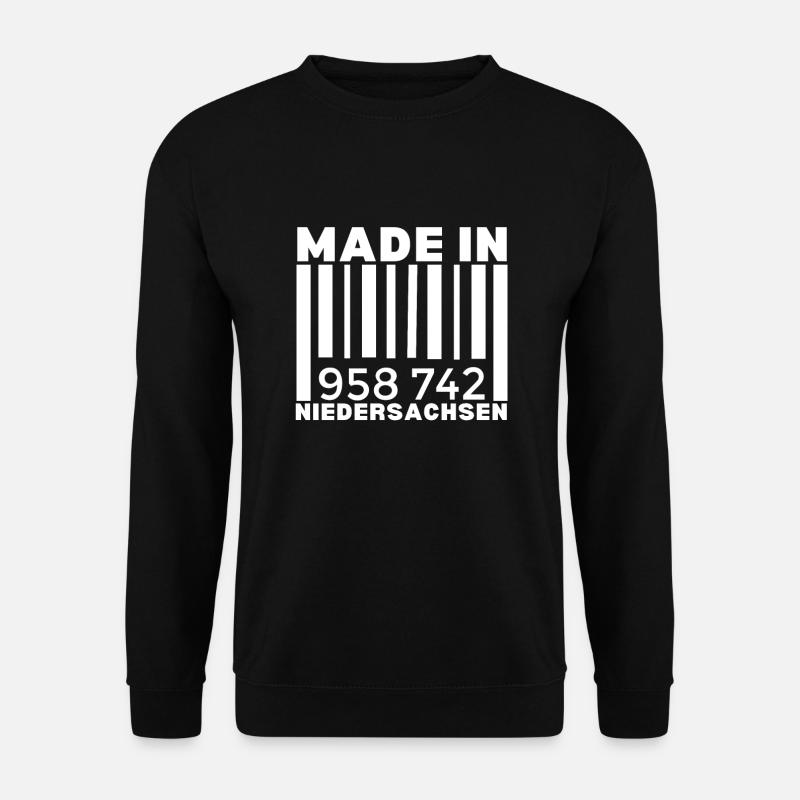 Hanovre, Pompiers De Basse-Saxe Drapeau - Sweat-shirt Unisexe - noir