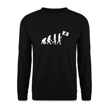 Corse Corsu Corsse 2B Tête De Maure Corse - Sweat-shirt Unisexe - noir - Devant - Alina (178cm) & Michal (187cm)