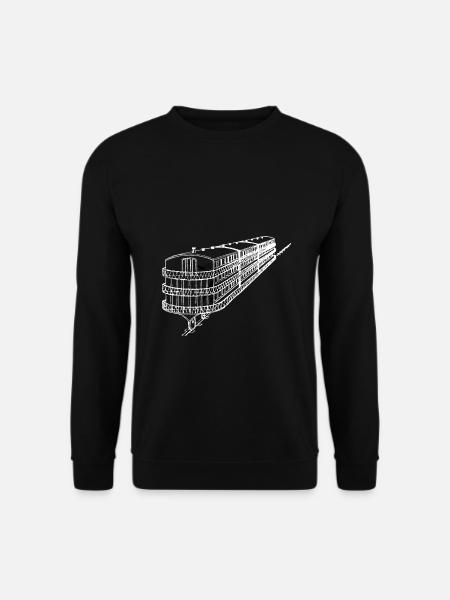 Les transports en commun se tiennent à l’écart de - Sweat-shirt Unisexe - noir