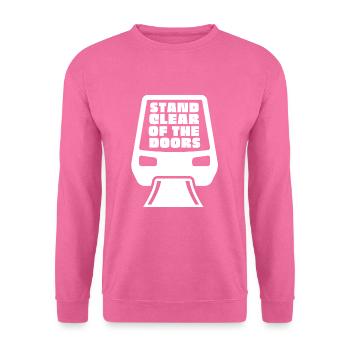 Les transports en commun se tiennent à l’écart de - Sweat-shirt Unisexe - rose - Devant