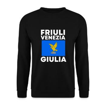 Venice Gondola Italy Venezia - Unisex Pullover - Schwarz - Vorne - Alina (178cm) & Michal (187cm)