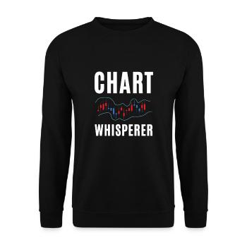 Options Trading Cash Secured Puts Future Forex - Unisex Pullover - Schwarz - Vorne - Alina (178cm) & Michal (187cm)