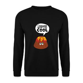 Volcanologists Geologist Magma Volcano - Unisex Pullover - Schwarz - Vorne - Alina (178cm) & Michal (187cm)