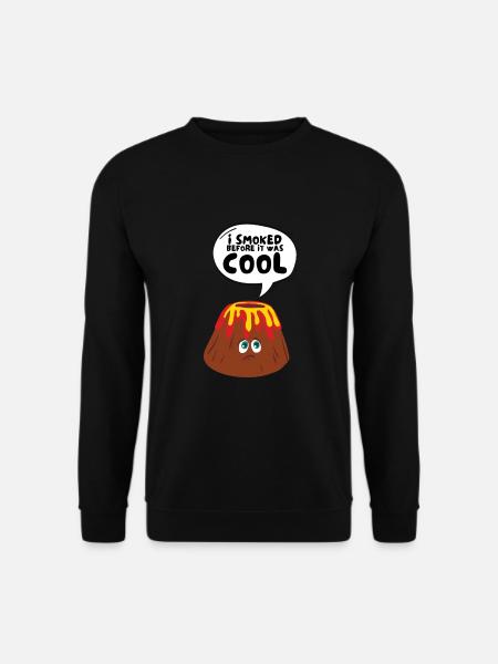 Volcanologists Geologist Magma Volcano - Unisex Pullover - Schwarz