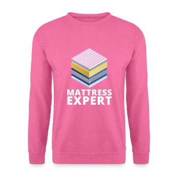 Meilleur vendeur de matelas de lit Docteur - Sweat-shirt Unisexe - rose - Devant