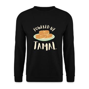 Latino Cuban Cuba Baseball - Unisex Pullover - Schwarz - Vorne - Alina (178cm) & Michal (187cm)