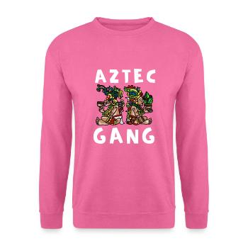 Calendario Azteca Mexican Heritage Maya Aztec - Sweat-shirt Unisexe - rose - Devant