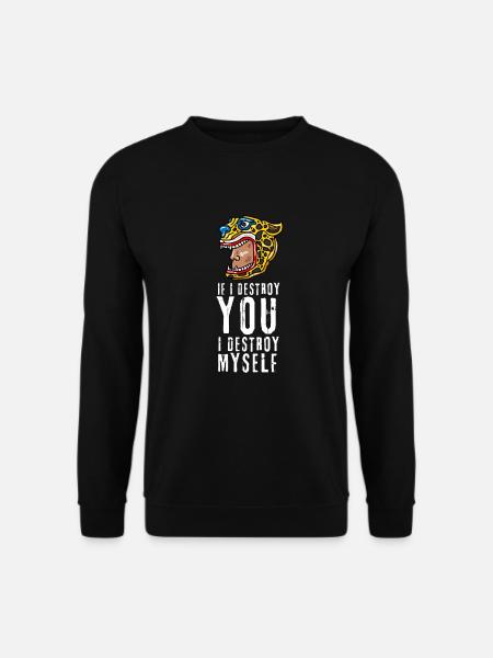Calendario Azteca Mexican Heritage Mayan Aztec - Unisex Pullover - Schwarz