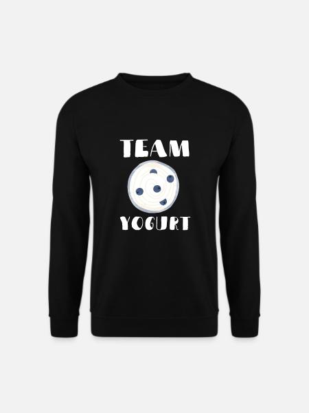 Probiotiques Produits laitiers, Yogourt glacé - Sweat-shirt Unisexe - noir