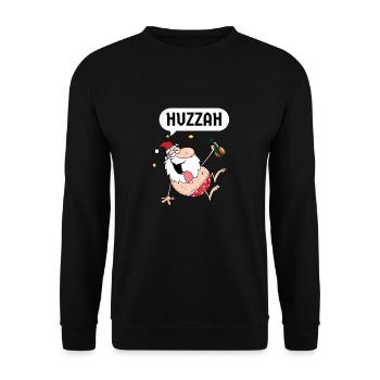 Huzzah Renaissance Festival Ren Faire Knight - Sweat-shirt Unisexe - noir - Devant - Alina (178cm) & Michal (187cm)