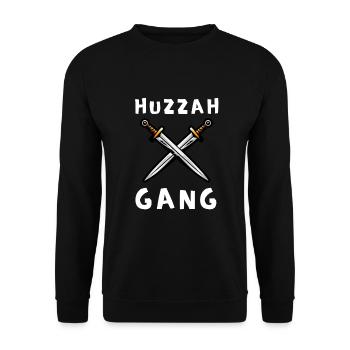 Huzzah Renaissance Festival Ren Faire Knight - Sweat-shirt Unisexe - noir - Devant - Alina (178cm) & Michal (187cm)