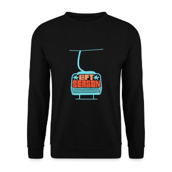 Soulevez-vous même Bro Ski - Sweat-shirt Unisexe - noir - Devant - Alina (178cm) & Michal (187cm)