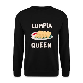 Filipino Pride Pinoy Spring Roll Lumpia Thats How - Sweat-shirt Unisexe - noir - Devant - Alina (178cm) & Michal (187cm)