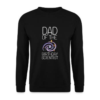 10 ans Science Anniversaire Kid 9 - Sweat-shirt Unisexe - noir - Devant - Alina (178cm) & Michal (187cm)