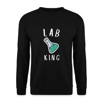 10 ans Science Anniversaire Kid 9 - Sweat-shirt Unisexe - noir - Devant - Alina (178cm) & Michal (187cm)