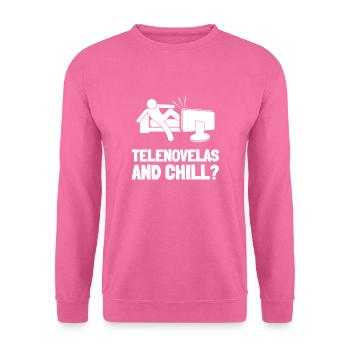 Telenovela Columbianas, émissions hispaniques et feuilletons - Sweat-shirt Unisexe - rose - Devant