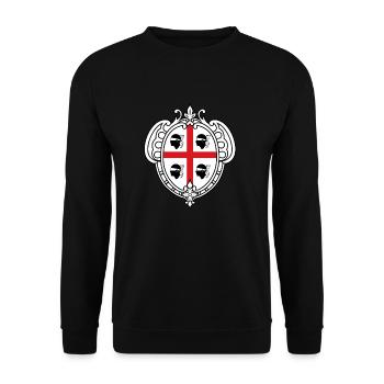 Corse Corsu Corssica 2B Head De Maure Corsica - Sweat-shirt Unisexe - noir - Devant - Alina (178cm) & Michal (187cm)