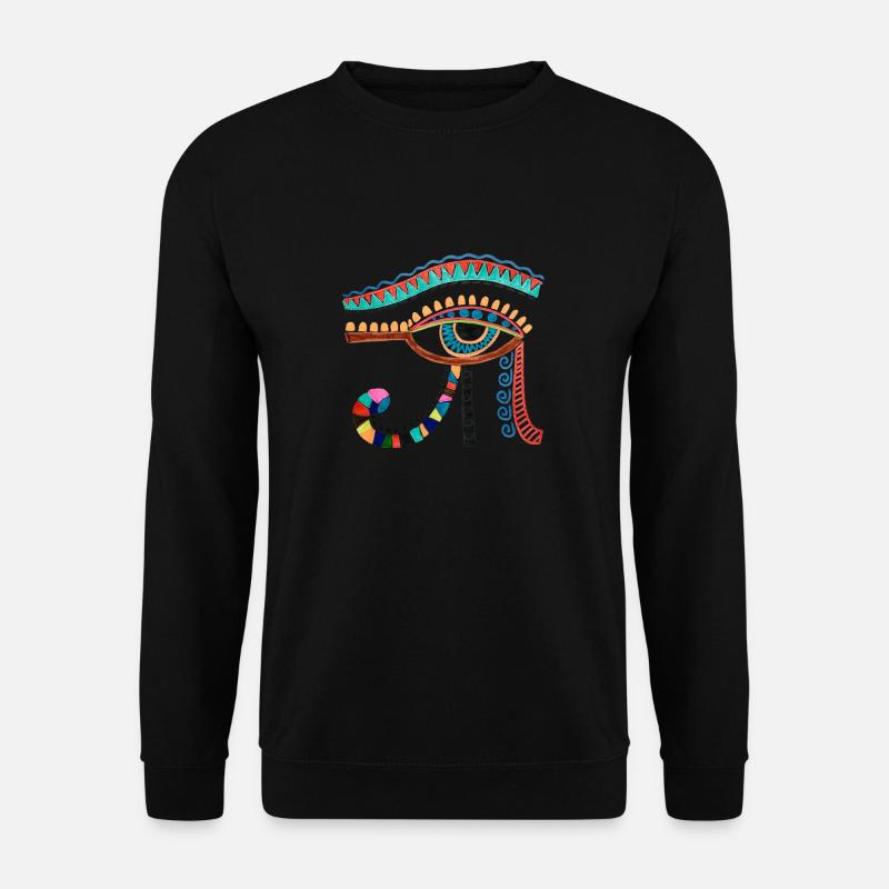 Hieroglyphics Egyptologist, Ancient Egyptian - Unisex Sweatshirt - black