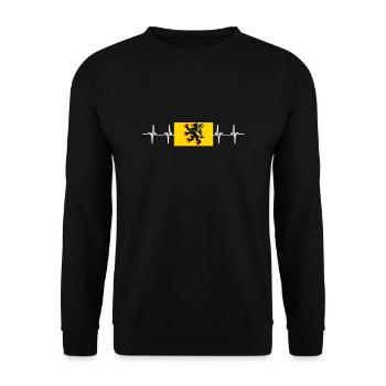 France Nord Pas De Calais - Unisex Sweatshirt - black - Front - Alina (178cm) & Michal (187cm)