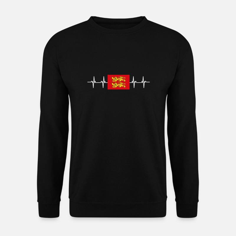 France Normandie - Unisex Pullover - Schwarz