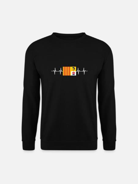 France Provence Alpes Côte d’Azur - Sweat-shirt Unisexe - noir