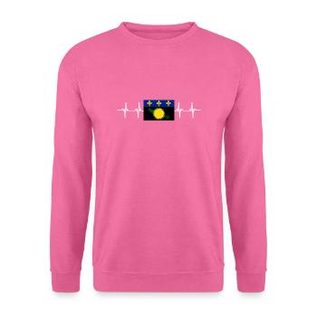 France Guadeloupe - Unisex Pullover - Pink - Vorne
