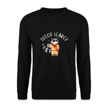 Scout Bakery Scouting Marchand de biscuits - Sweat-shirt Unisexe - noir - Devant - Alina (178cm) & Michal (187cm)