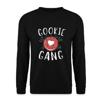 Scout Bakery Scouting Marchand de biscuits - Sweat-shirt Unisexe - noir - Devant - Alina (178cm) & Michal (187cm)