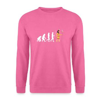 Indiansk indianer Abenaki - Unisex sweater - pink - Foran