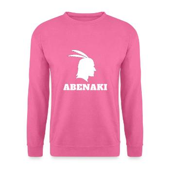 Indiansk indianer Abenaki - Unisex sweater - pink - Foran