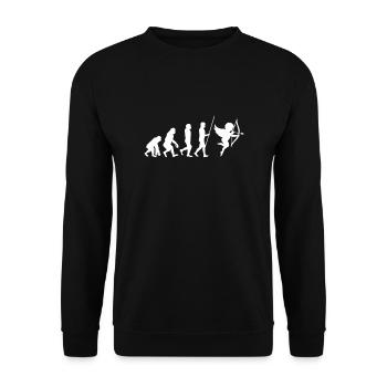 This Beard Is Taken - Bearded Man Valentines Day - Unisex Sweatshirt - black - Front - Alina (178cm) & Michal (187cm)