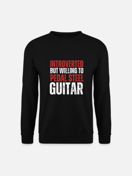 Pedal Steel Guitar - Unisex Sweatshirt - black