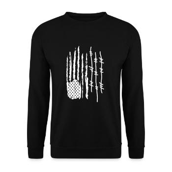 Future Bull Rider Steer Riding - Sweat-shirt Unisexe - noir - Devant - Alina (178cm) & Michal (187cm)
