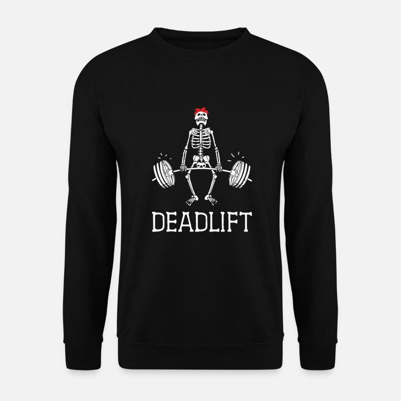 Weight Lifting Power Snatch - Unisex Sweatshirt - black