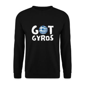 Vous avez des gyroscopes - Sweat-shirt Unisexe - noir - Devant - Alina (178cm) & Michal (187cm)