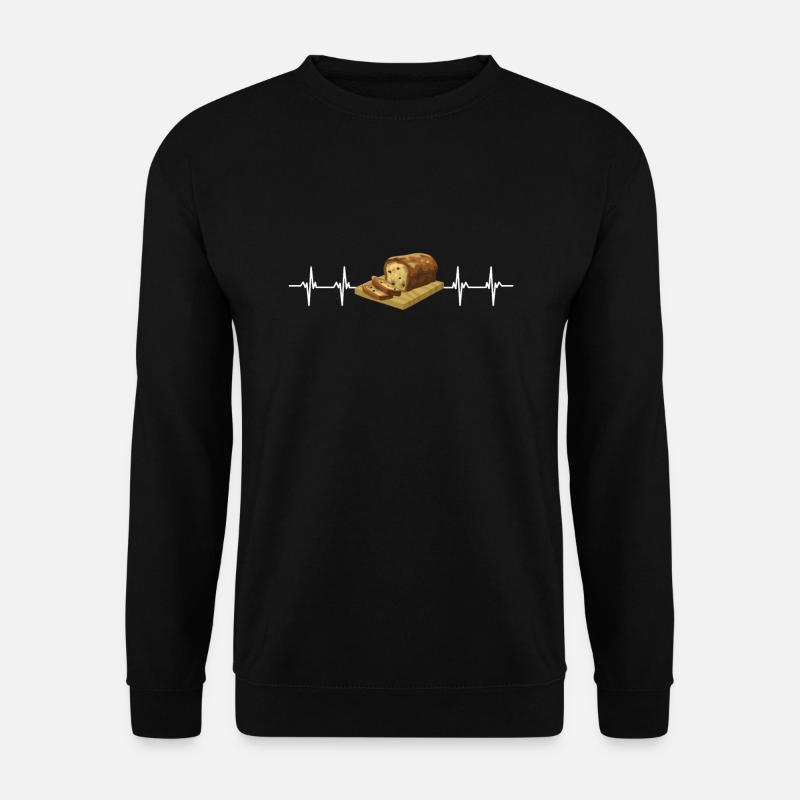 Baking Raisin Bread - Unisex Pullover - Schwarz