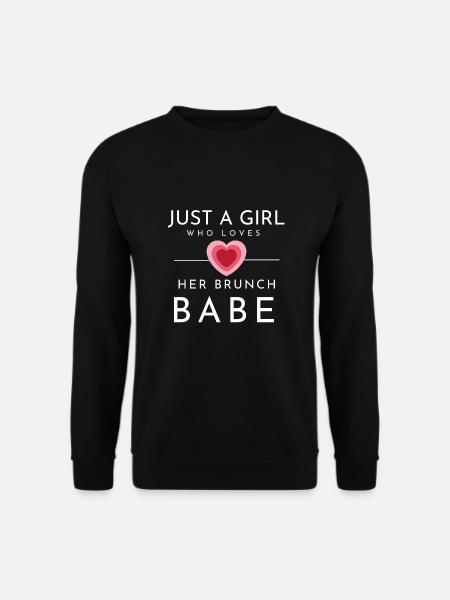 Babes Who Brunch Squat - Unisex Sweatshirt - black
