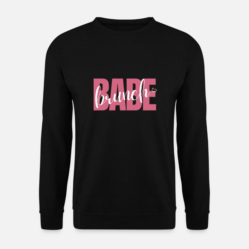 Babes Who Brunch Squat - Unisex Sweatshirt - black