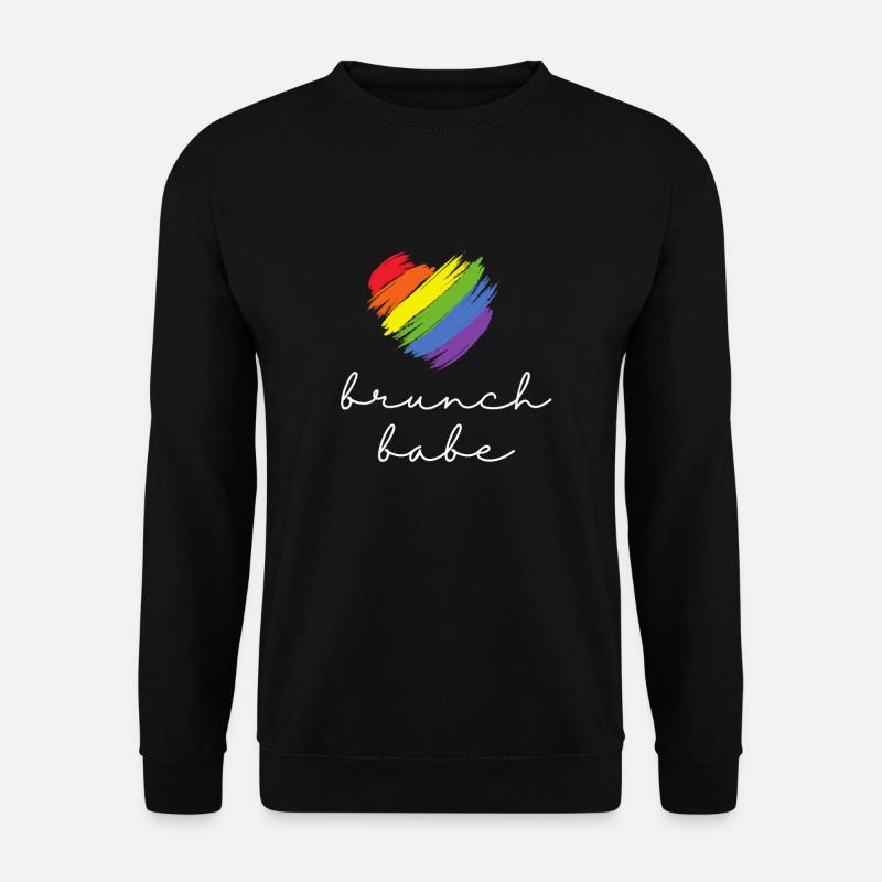 Babes Who Brunch Squat - Unisex Pullover - Schwarz