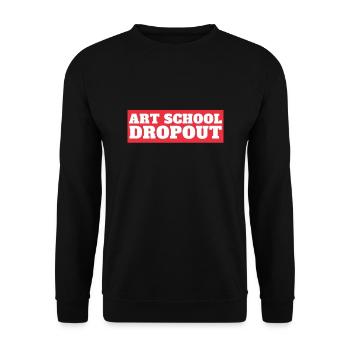 Décrochage scolaire - Sweat-shirt Unisexe - noir - Devant - Alina (178cm) & Michal (187cm)