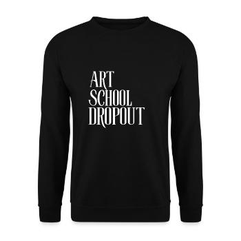 Décrochage scolaire - Sweat-shirt Unisexe - noir - Devant - Alina (178cm) & Michal (187cm)