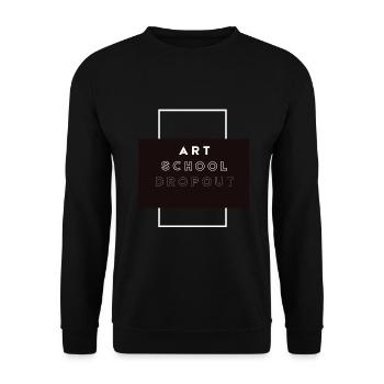 Décrochage scolaire - Sweat-shirt Unisexe - noir - Devant - Alina (178cm) & Michal (187cm)
