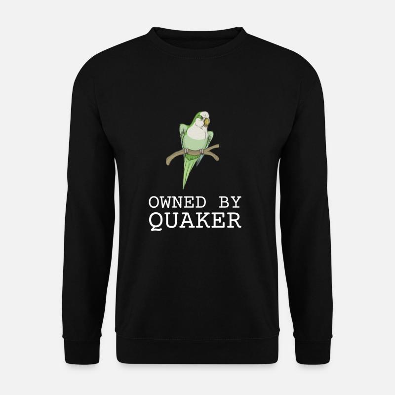 Blue Quaker Parrot Maman - Sweat-shirt Unisexe - noir