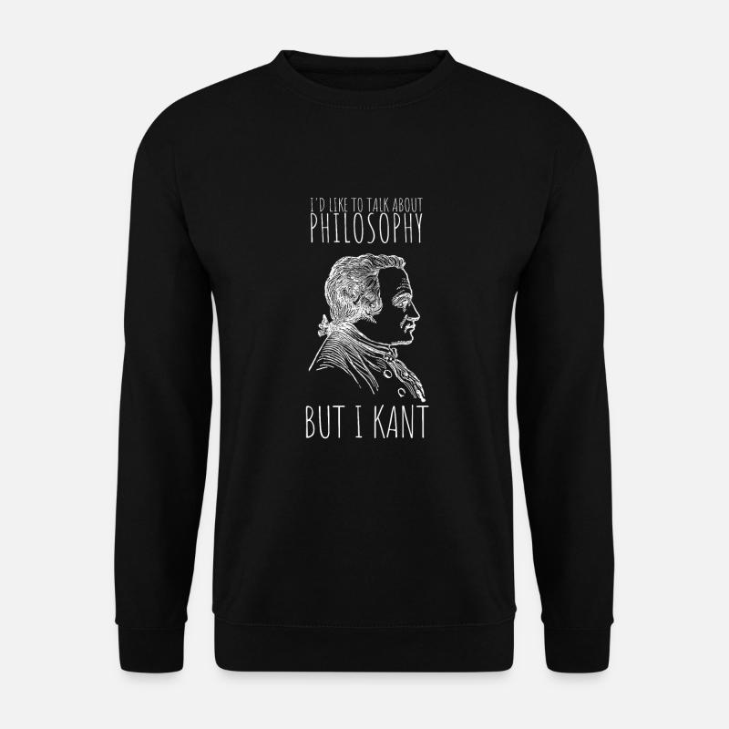 Philosophical Debate Feeling Philoslothical - Unisex Sweatshirt - black